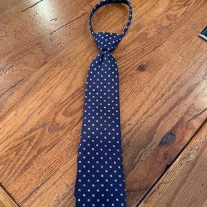 Navy Pattern Tie